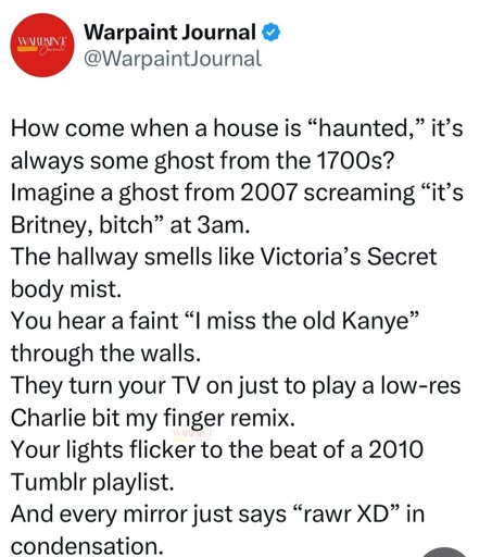 Good point