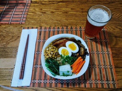 There's nothing better than a bowl of ramen after a long day