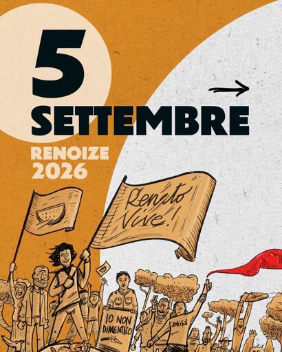 Locandina di Renoize 2026 per il 5 settembre
