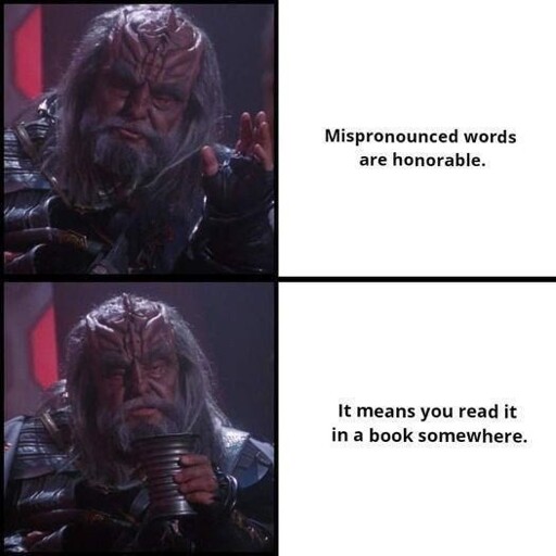 Klingons are so wholesome