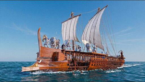 Trireme greca