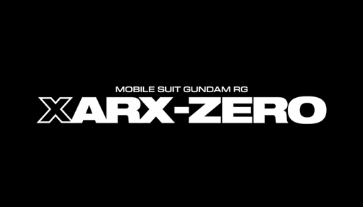 “Mobile Suit Gundam RG XARX-ZERO” Title
